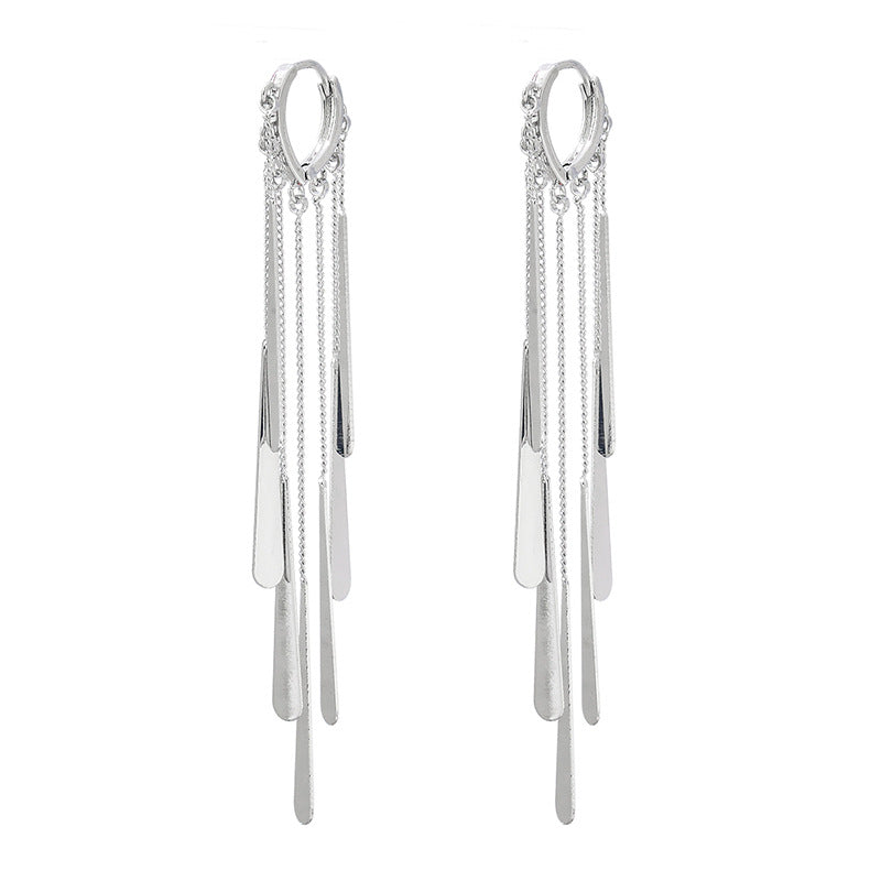Nadine Dainty Teardrop Huggie Earrings