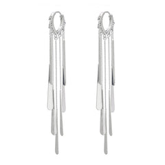Nadine Dainty Teardrop Huggie Earrings