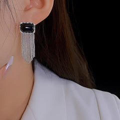 Nadine Vintage-Inspired Tassel Drop Earrings