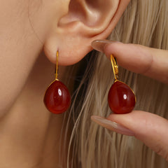Resin Teardrop Necklace, Earrings or Ring