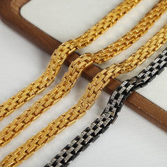 Men’s Textured Link Bracelet