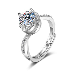 Lumière Charm Ring on a clean background