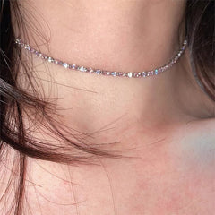 Nadine Minimalist Pavé Layered Necklace