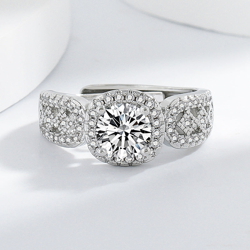 Lumière Charm Ring on a clean background