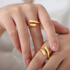 Minimal Open Disc Ring
