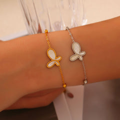 Shell Accent Butterfly Jewelry