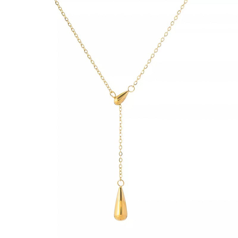 Nadine Vintage-Inspired Teardrop Necklace
