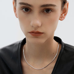Marielle Stainless Steel Snake Choker Necklace