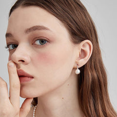 Camille Vintage-Inspired Pearl Stud Earrings No. 801851