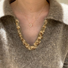 Marielle Dainty Sun Choker Necklace