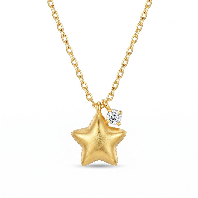 Nicolette Vintage-Inspired Star Necklace