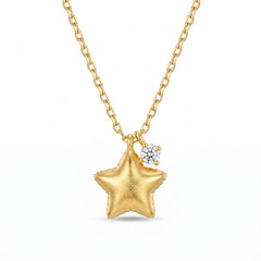 Nicolette Vintage-Inspired Star Necklace