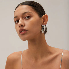 Daphne Minimalist Geometric Stud Earrings