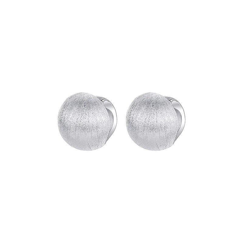 Daphne Minimalist Sphere Stud Earrings