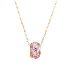 Marielle Pavé Rose Necklace