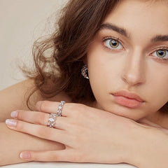 Marielle Pavé Adjustable Ring