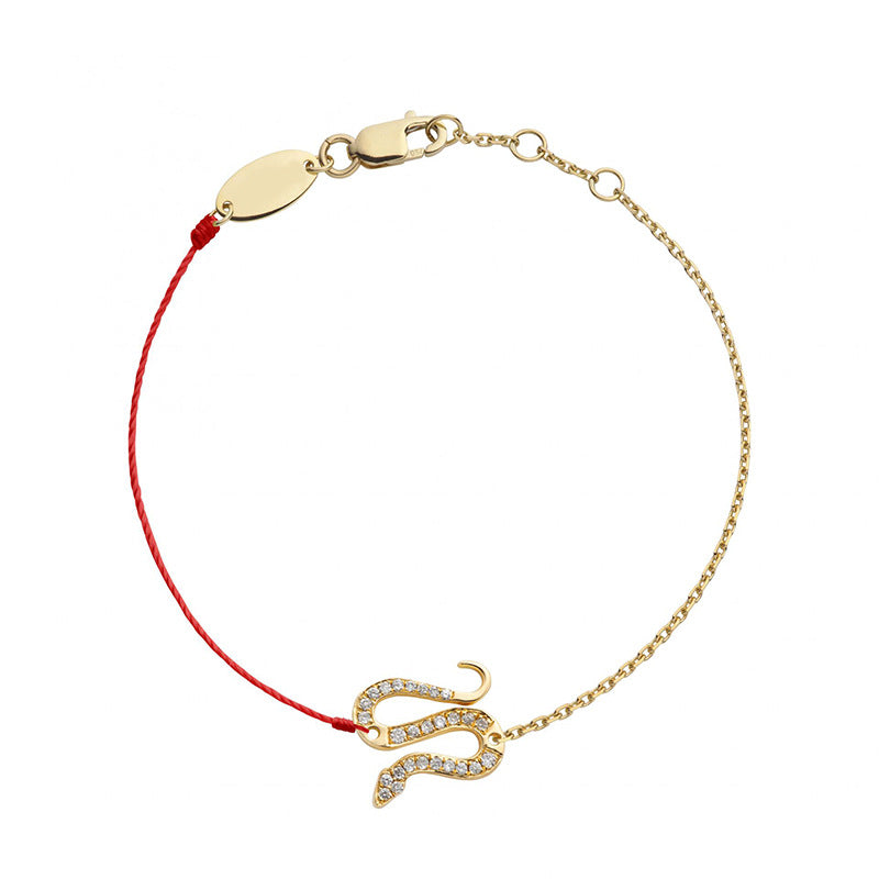 Daphne Snake Cord Bracelet
