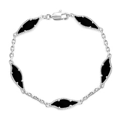 Marielle Black Agate Bracelet