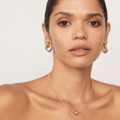 Nadine Vintage-Inspired Geometric Stud Earrings