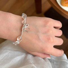 Marielle Vintage-Inspired Crystal Bow Bracelet