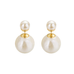 Nicolette Vintage-Inspired Pearl Stud Earrings No. 024635