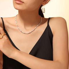 Pastel Natural Stone Beaded Necklace