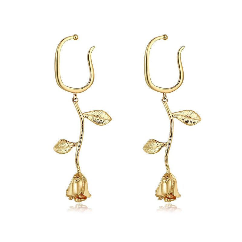 Camille Vintage-Inspired Floral Stud Earrings No. 948091