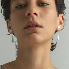 Convertible Starburst Teardrop Stud Earrings