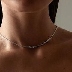 Daphne Knot Choker Necklace