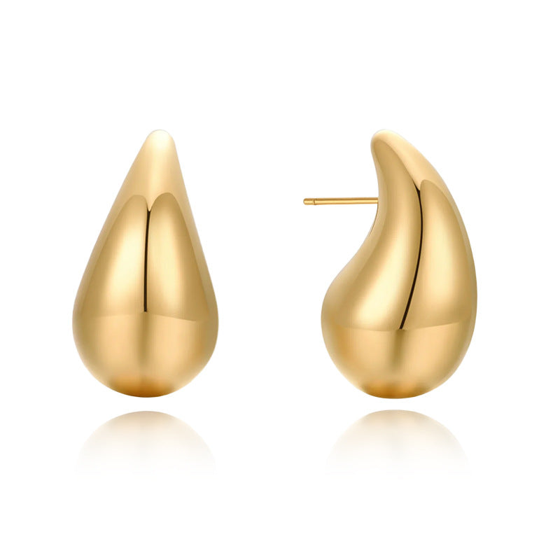 Marielle Vintage-Inspired Teardrop Stud Earrings