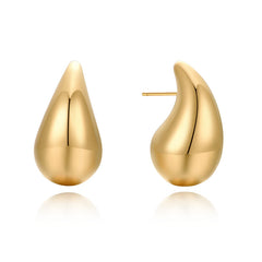 Marielle Vintage-Inspired Teardrop Stud Earrings