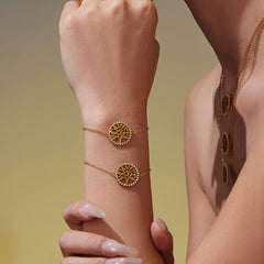 18K Gold-Plated Tree of Life Jewelry