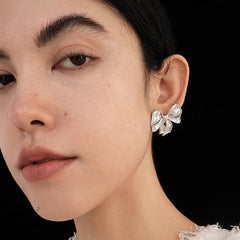Daphne Statement Bow Stud Earrings