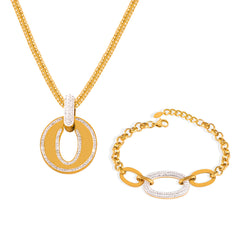 Sparkling Oval Necklace or Bracelet