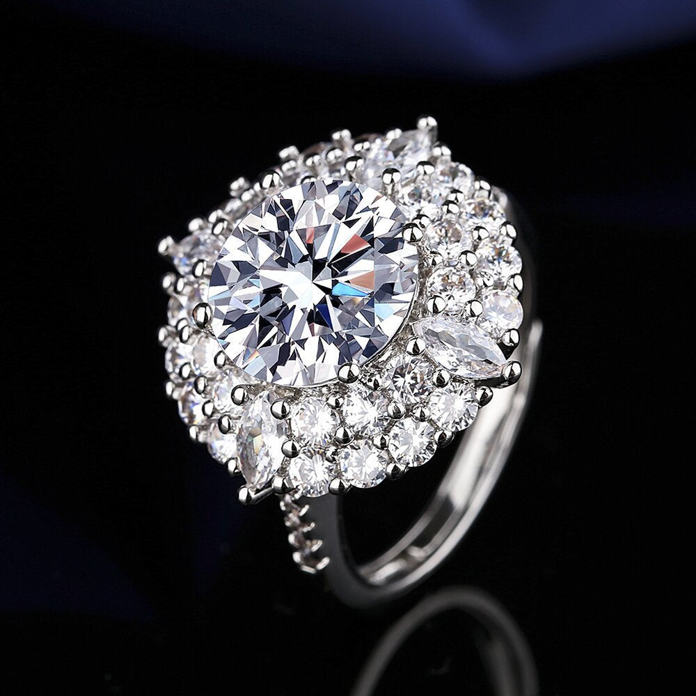 Lumière Charm Ring on a clean background