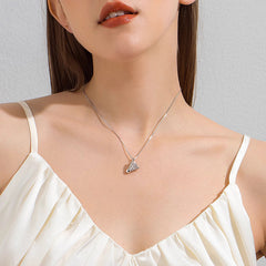 Daphne Minimalist Feather Choker Necklace