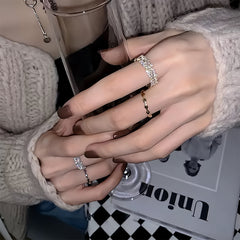 Daphne Pavé Adjustable Ring No. 850427