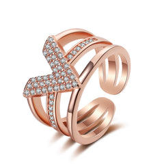 Lumière Charm Ring on a clean background
