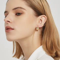 Marielle Vintage-Inspired Hoop Earrings