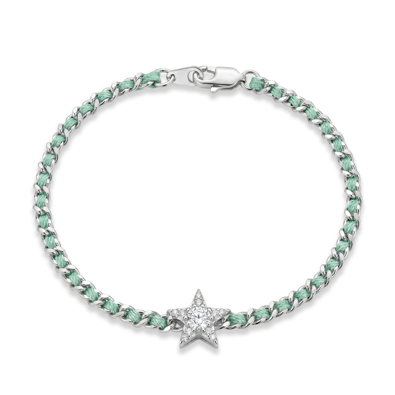Marielle Textured Star Cord Bracelet