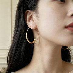 Camille Vintage-Inspired Hoop Earrings No. 841531