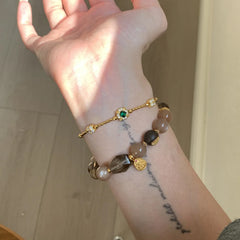 Camille Vintage-Inspired Clover Bracelet No. 134971