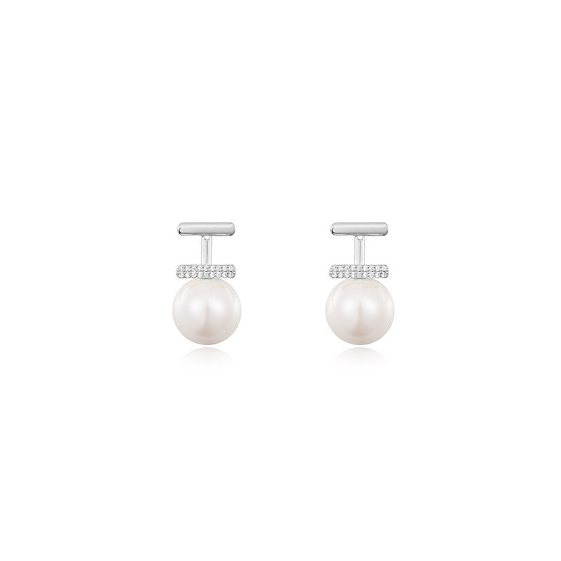 Nadine Vintage-Inspired Pearl Drop Earrings