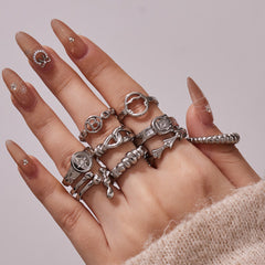 Geometric Openwork Ring