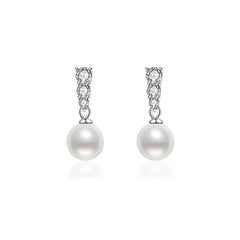 Nicolette Vintage-Inspired Pearl Drop Earrings