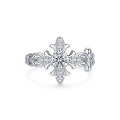 Nadine Cross Adjustable Ring