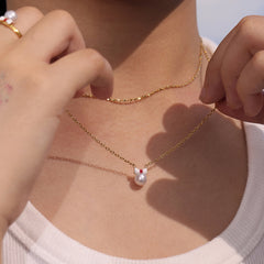 Bow and Shell Pearl-Look Jewelry Separates