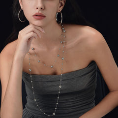 Daphne Pearl Stardust Layered Necklace