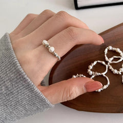 Marielle Minimalist Pearl Ring