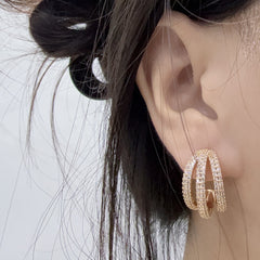 Daphne Vintage-Inspired Hoop Earrings No. 556027